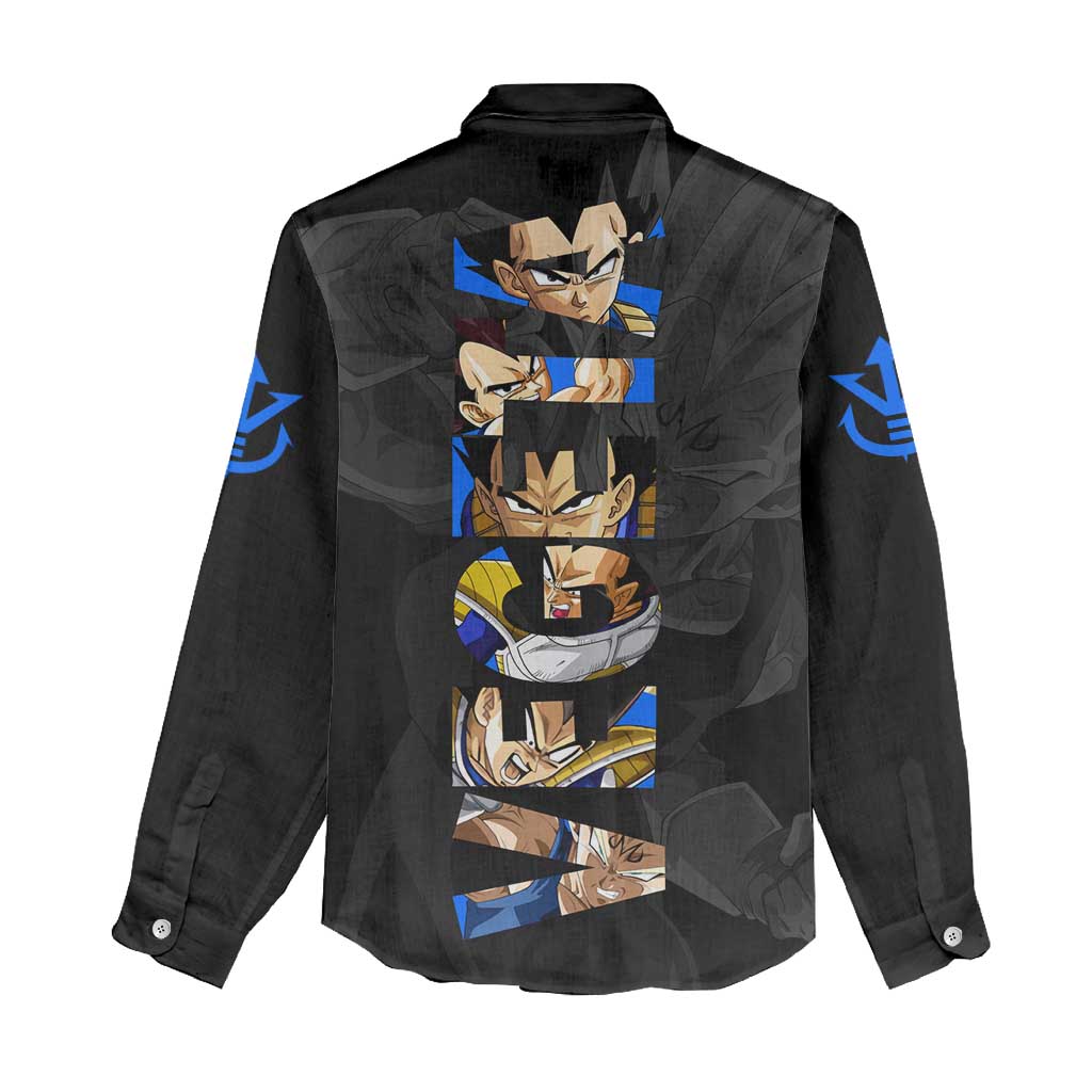 Vegeta - Dragon Ball Women Casual Shirt Anime Style