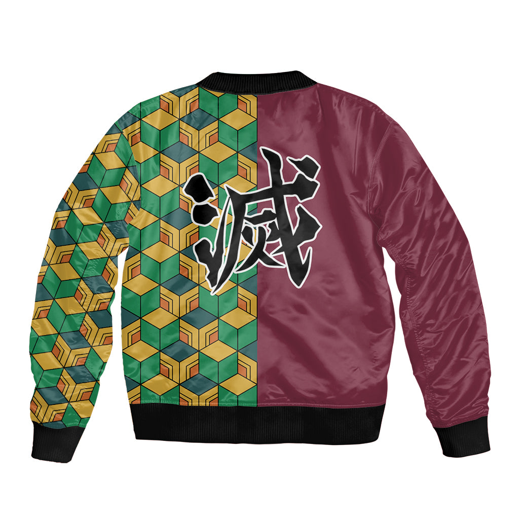 Giyuu Bomber Jacket Demon Slayer Funny Style
