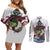 Gyutaro Couples Matching Off Shoulder Short Dress and Long Sleeve Button Shirt Demon Slayer