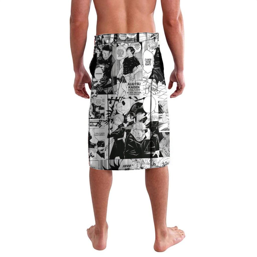 Satoru Gojo  - Jujutsu Kaisen Lavalava Mix Manga Shirts