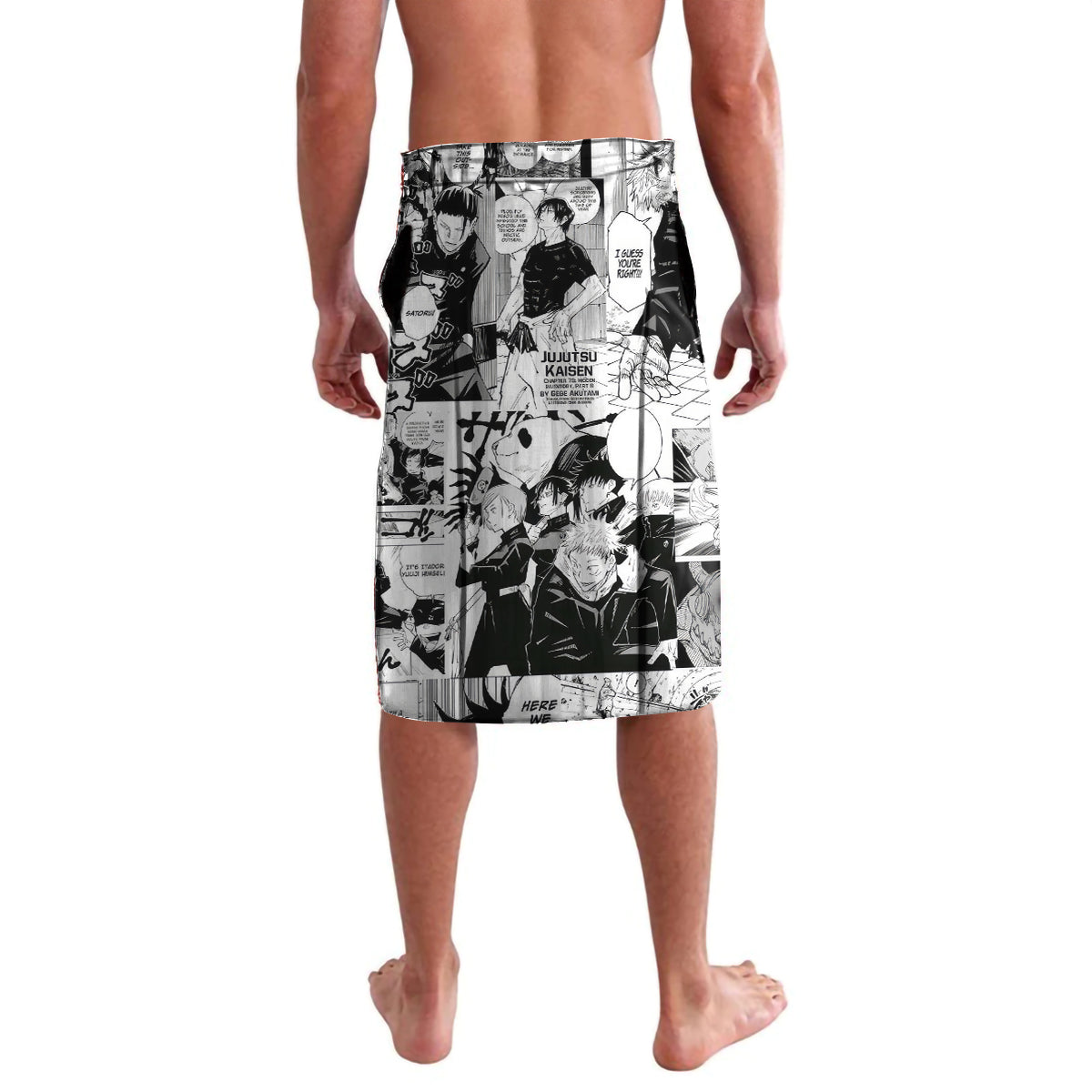 Satoru Gojo  - Jujutsu Kaisen Lavalava Mix Manga Shirts