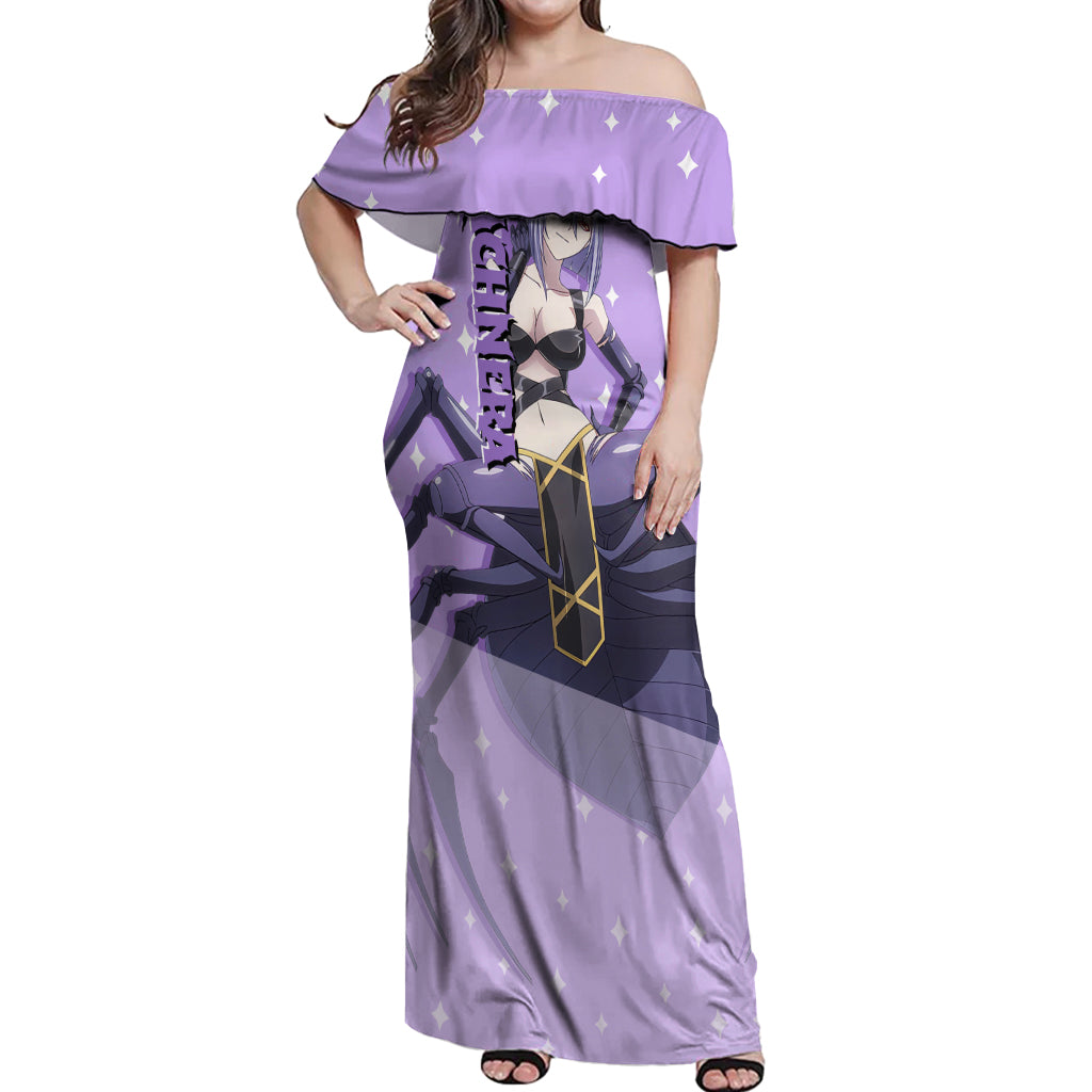 Rachnera Arachnera Off Shoulder Maxi Dress Monster Musume