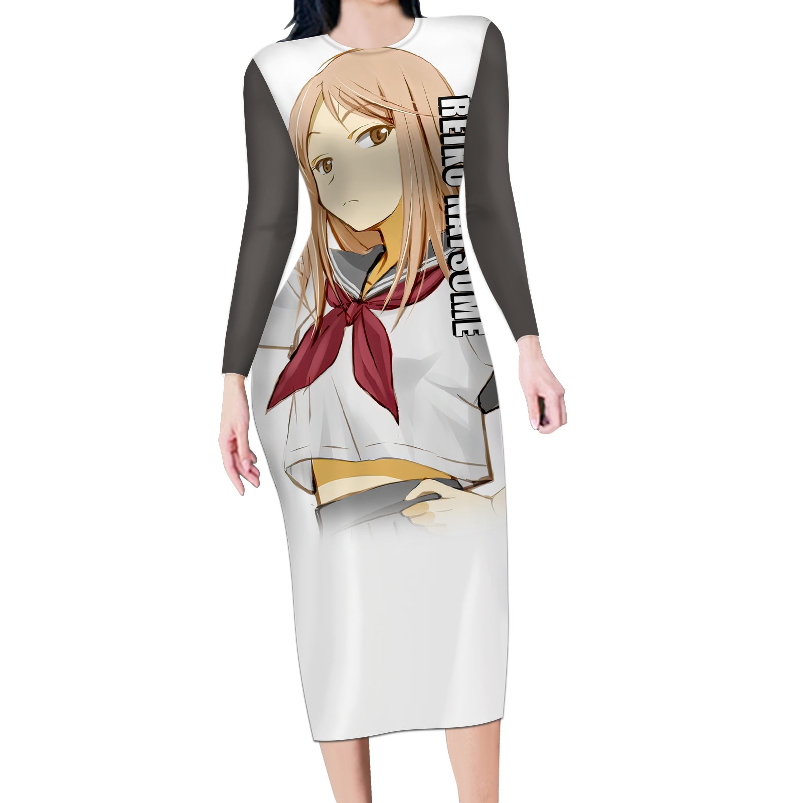 Reiko Natsume Long Sleeve Bodycon Dress Natsume Yuujin Chou