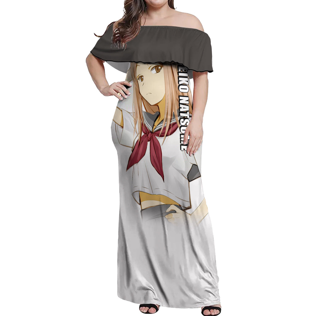 Reiko Natsume Off Shoulder Maxi Dress Natsume Yuujin Chou