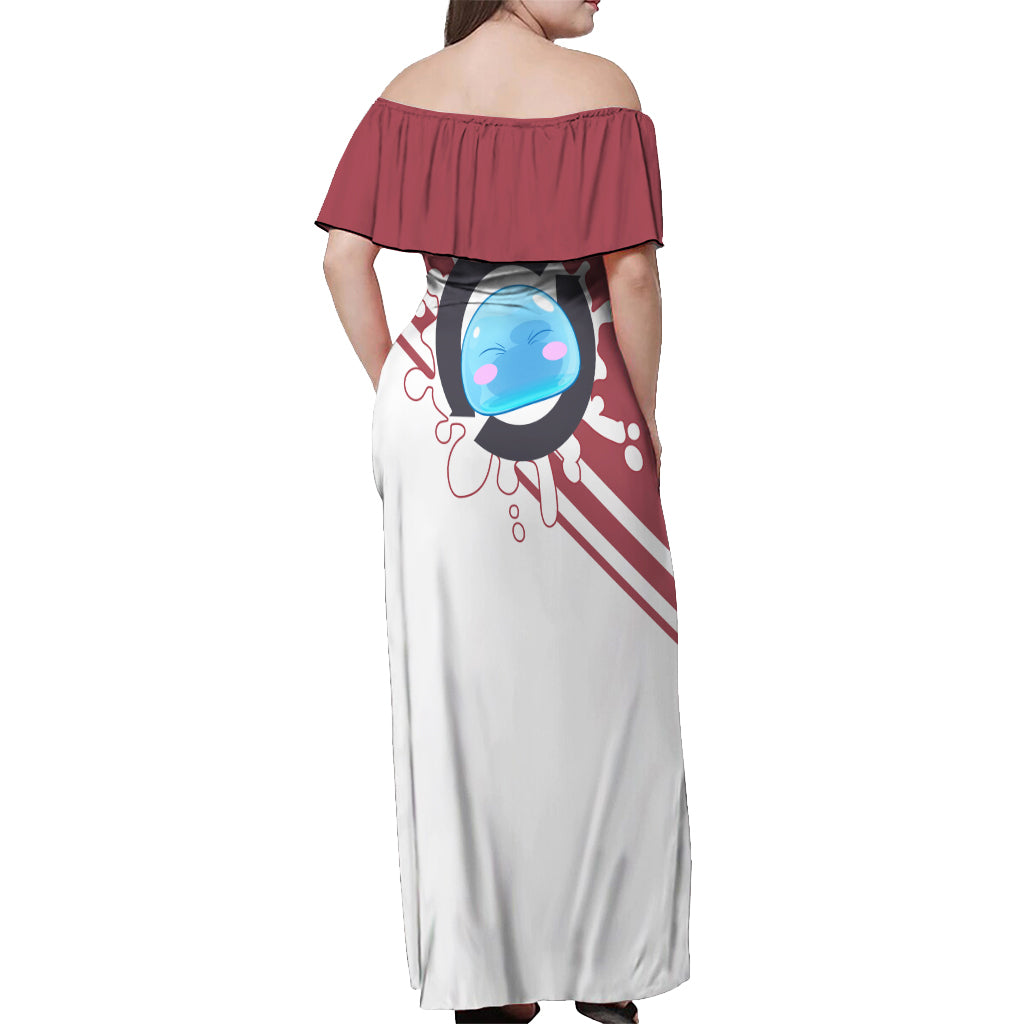 Demon Lord Milim Nava Off Shoulder Maxi Dress TenSura Anime