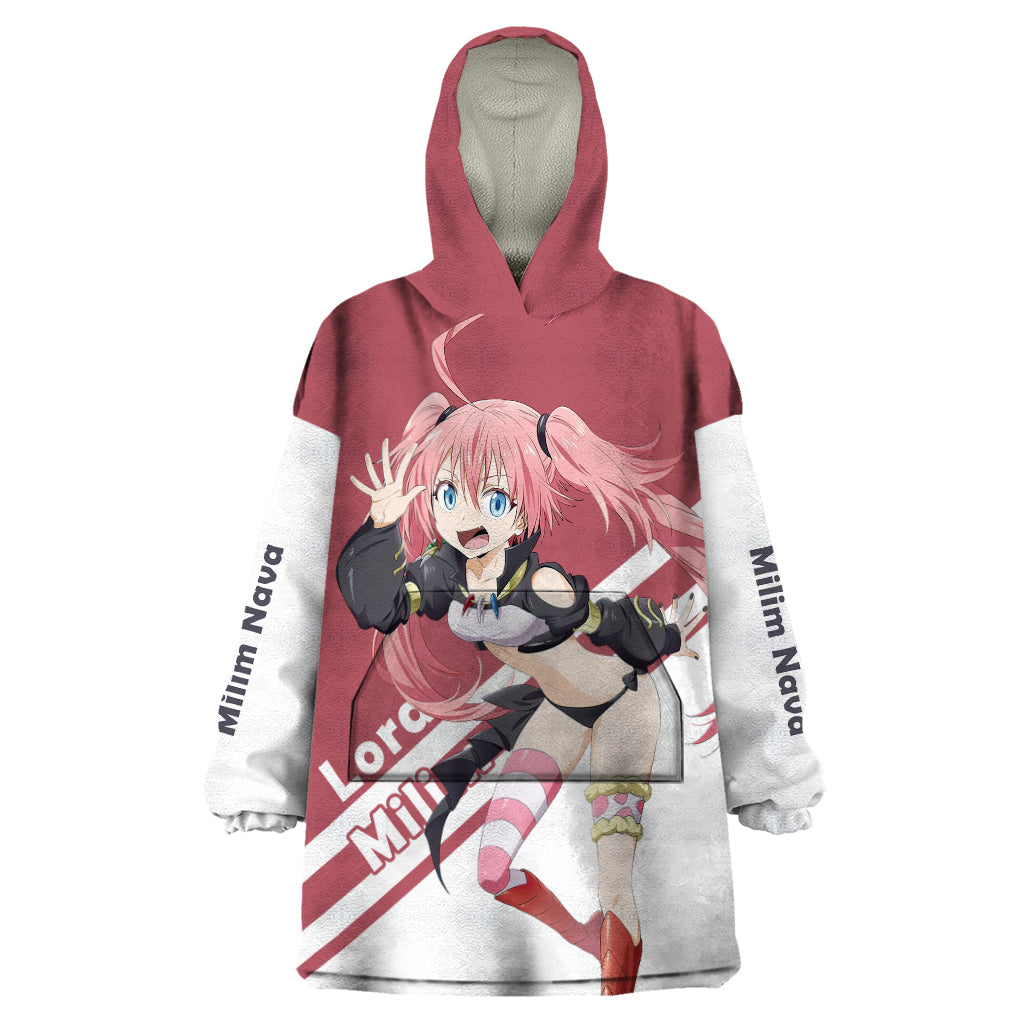 Demon Lord Milim Nava Wearable Blanket Hoodie TenSura Anime