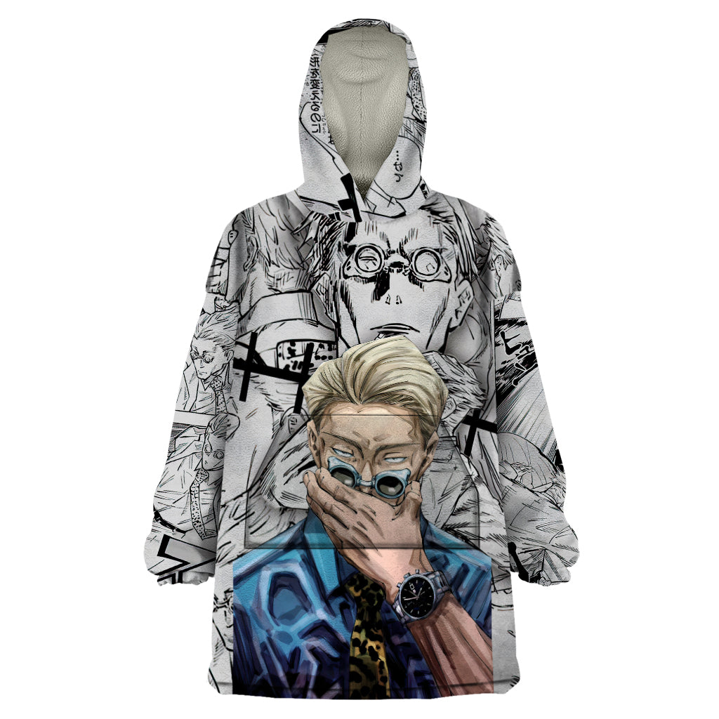 Nanami Kento Wearable Blanket Hoodie Jujutsu Kaisen