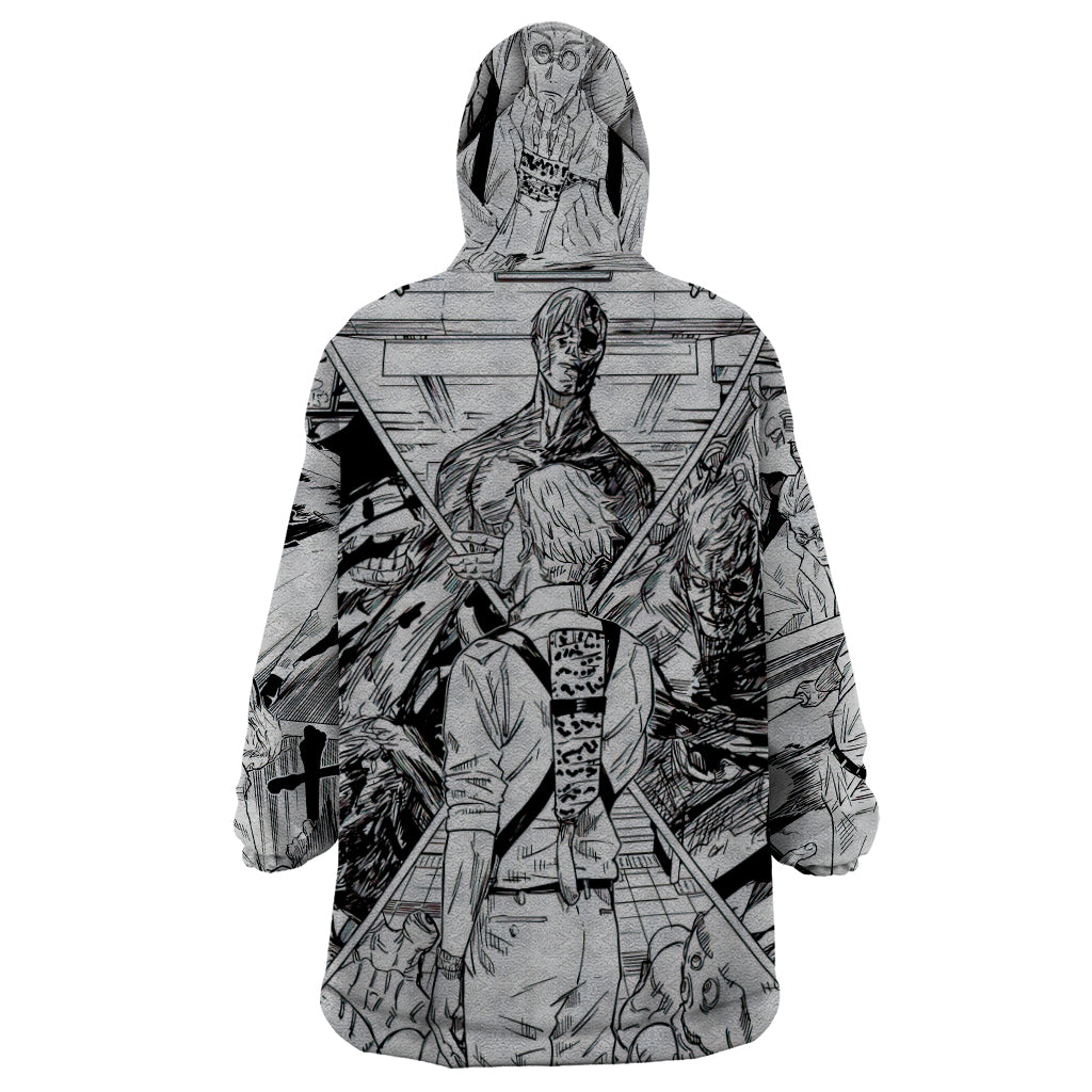 Nanami Kento Wearable Blanket Hoodie Jujutsu Kaisen
