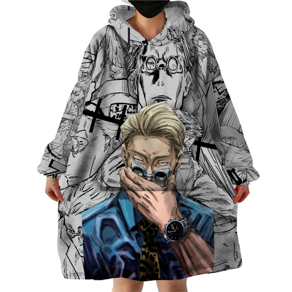 Nanami Kento Wearable Blanket Hoodie Jujutsu Kaisen