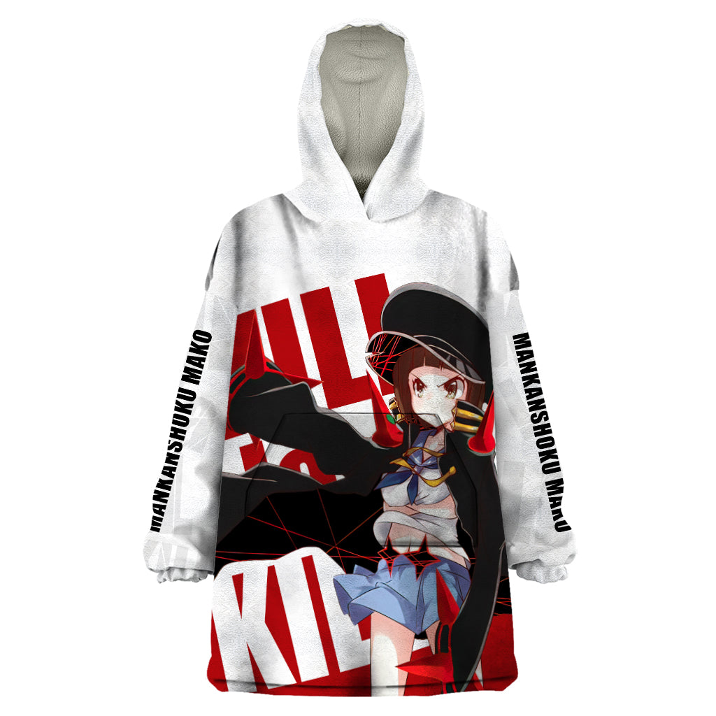 Mankanshoku Mako Wearable Blanket Hoodie Kill la Kill
