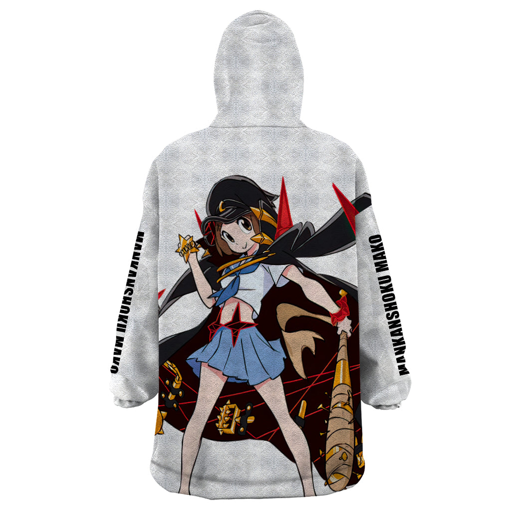 Mankanshoku Mako Wearable Blanket Hoodie Kill la Kill
