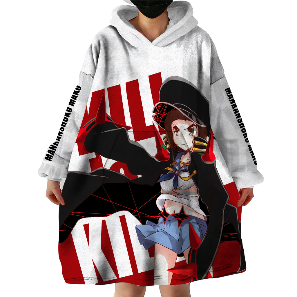 Mankanshoku Mako Wearable Blanket Hoodie Kill la Kill