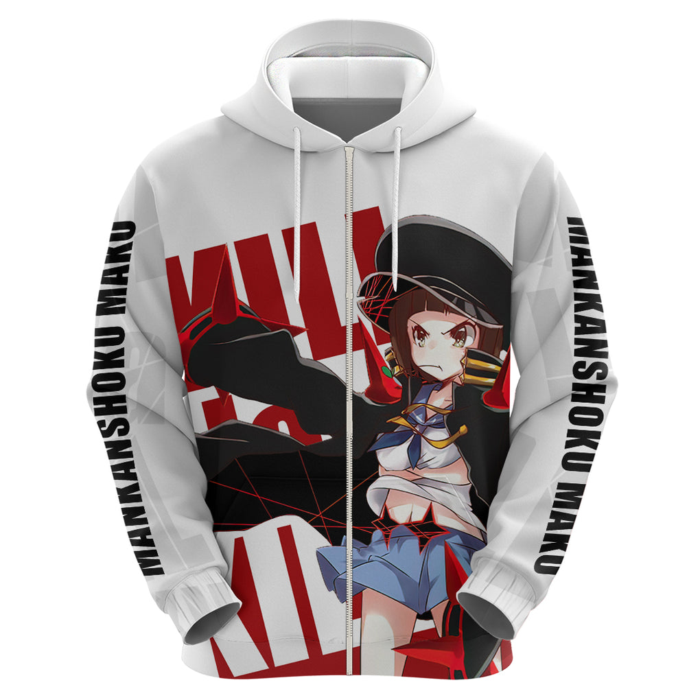 Mankanshoku Mako Zip Hoodie Kill la Kill