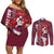 Rias Gremory Couples Matching Off Shoulder Short Dress and Long Sleeve Button Shirt High School DxD Anime