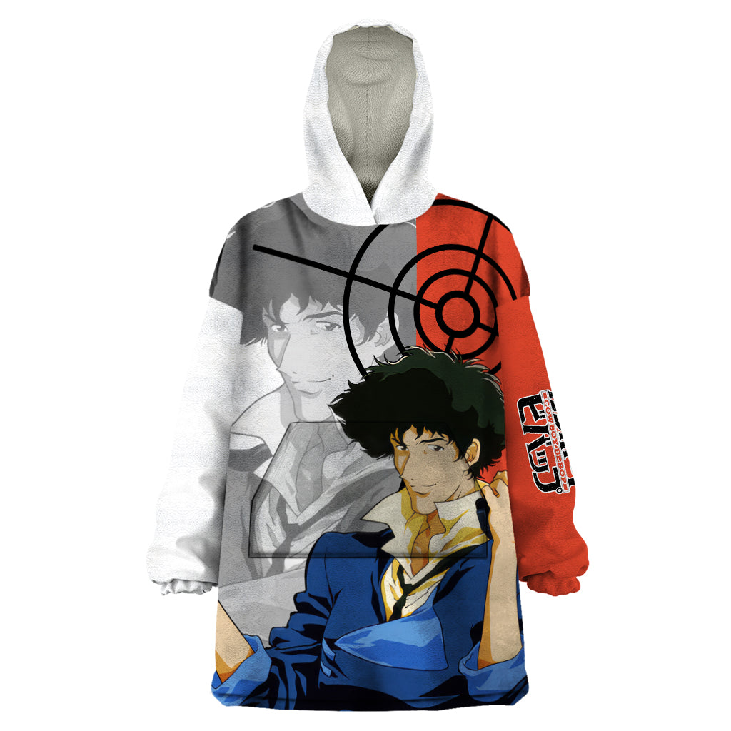 Spike Spiegel Cowboy Bebop Wearable Blanket Hoodie Anime Style