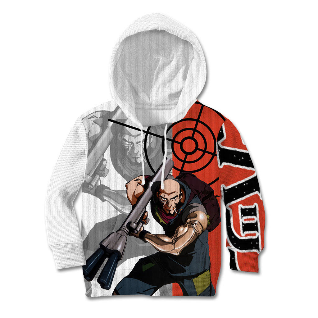 Jet Black Cowboy Bebop Kid Hoodie Anime Style