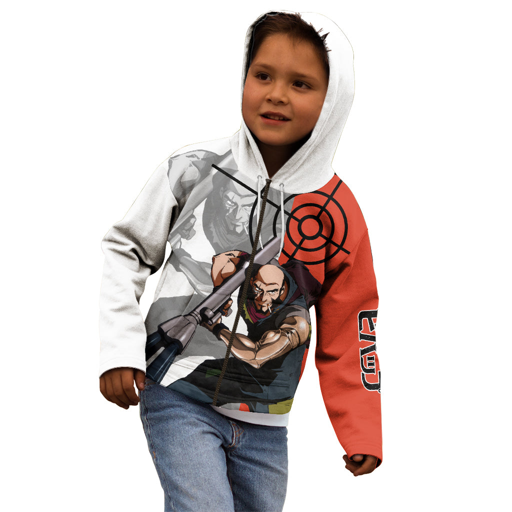 Jet Black Cowboy Bebop Kid Hoodie Anime Style