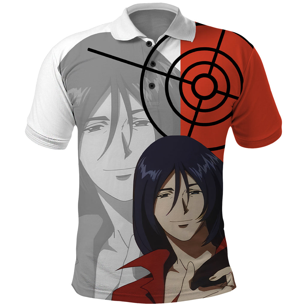 Grencia Mars Elijah Guo Eckener Cowboy Bebop Polo Shirt Anime Style