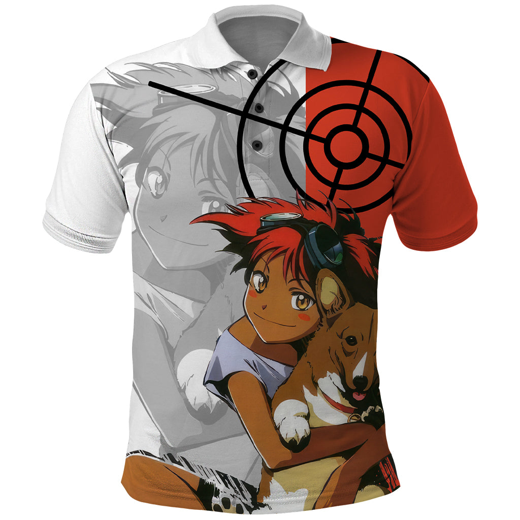 Edward Wong Hau Pepelu Tivrusky IV Cowboy Bebop Polo Shirt Anime Style