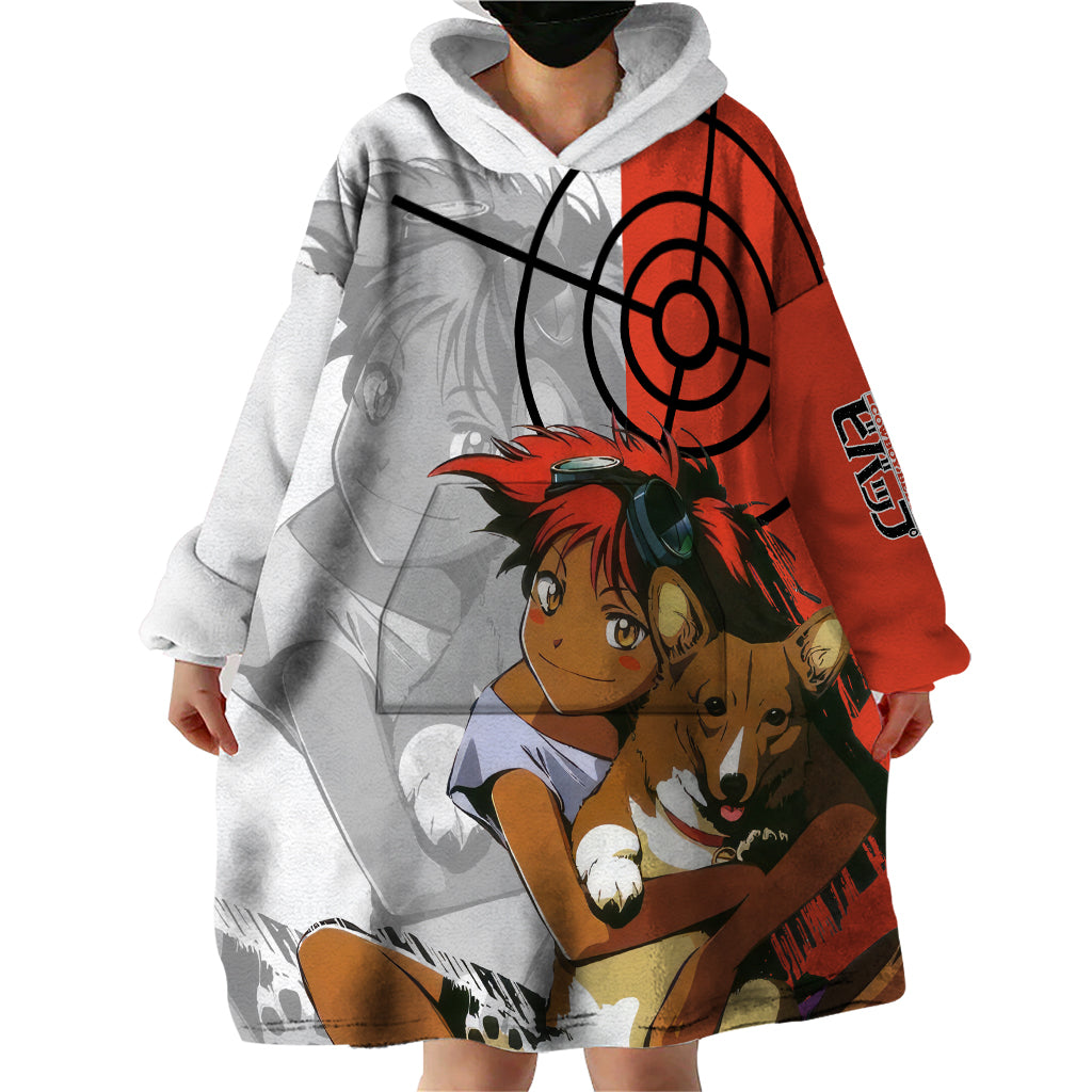 Edward Wong Hau Pepelu Tivrusky IV Cowboy Bebop Wearable Blanket Hoodie Anime Style