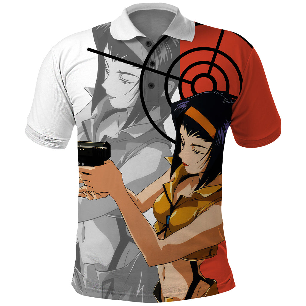 Faye Valentine Cowboy Bebop Polo Shirt Anime Style