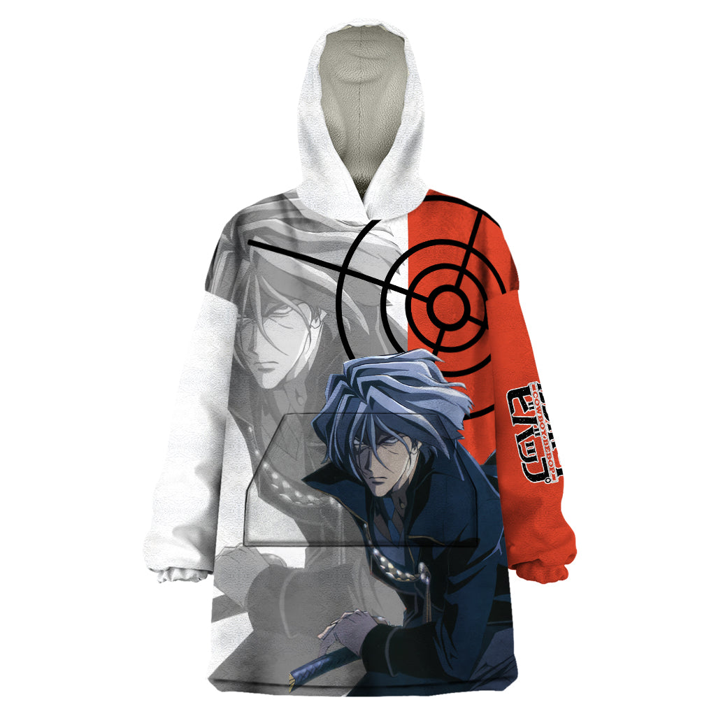 Vicious Cowboy Bebop Wearable Blanket Hoodie Anime Style