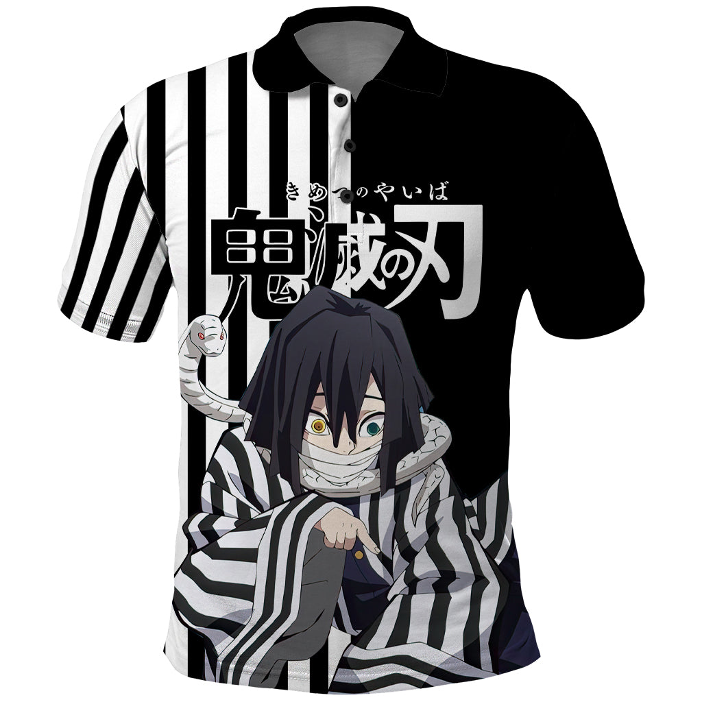 Obanai Iguro Polo Shirt Demon Slayer