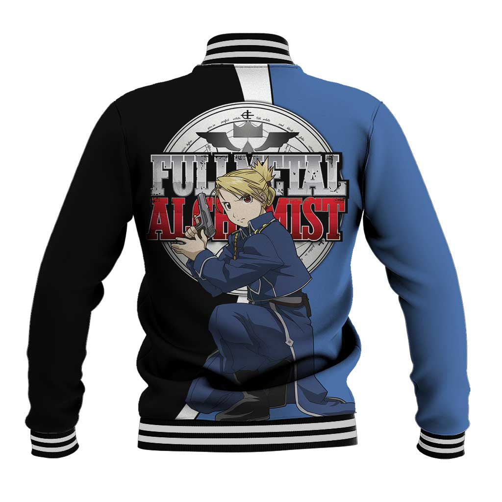 Hawkeye Riza - Fullmetal Alchemist Baseball Jacket Anime Style - The Mazicc