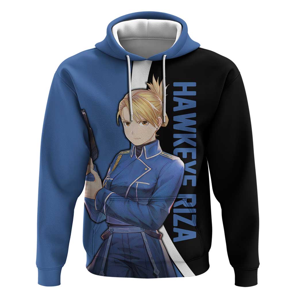 Hawkeye Riza - Fullmetal Alchemist Hoodie Anime Style - The Mazicc