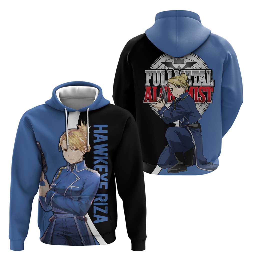 Hawkeye Riza - Fullmetal Alchemist Hoodie Anime Style - The Mazicc