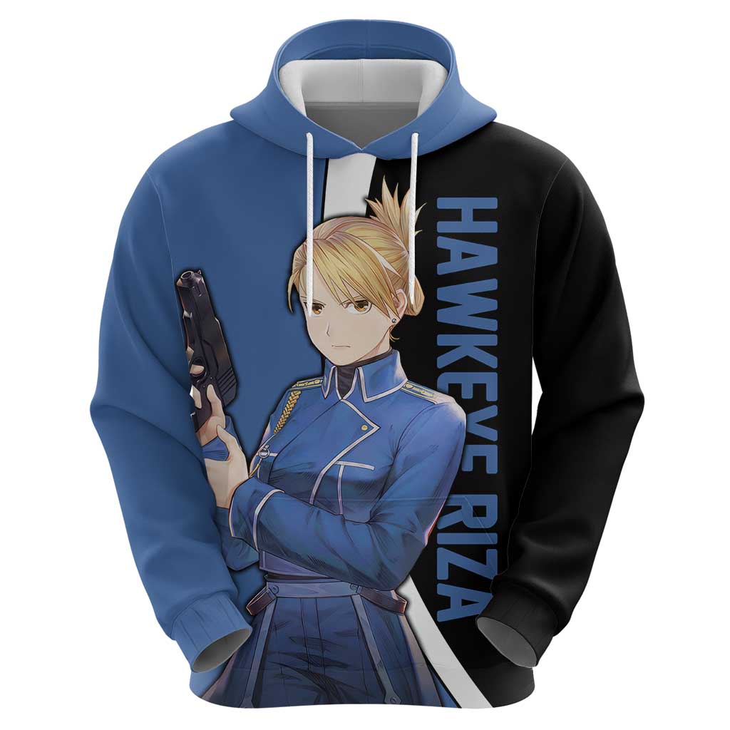 Hawkeye Riza - Fullmetal Alchemist Hoodie Anime Style - The Mazicc