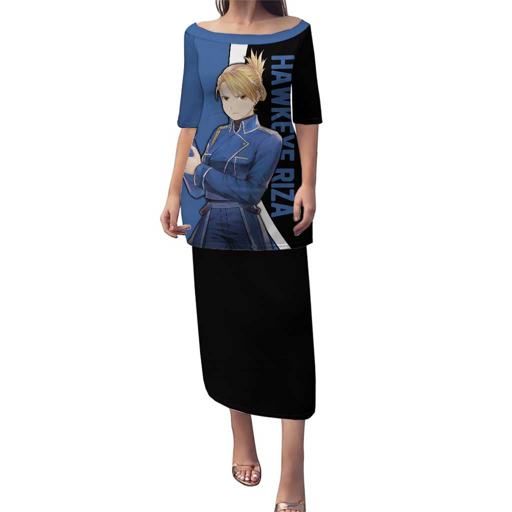 Hawkeye Riza - Fullmetal Alchemist Puletasi Anime Style - The Mazicc