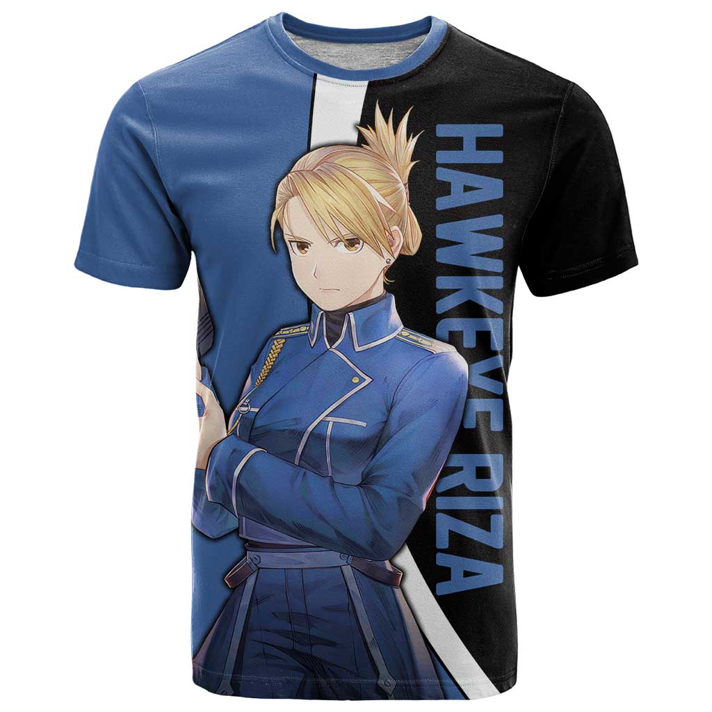 Hawkeye Riza - Fullmetal Alchemist T Shirt Anime Style - The Mazicc