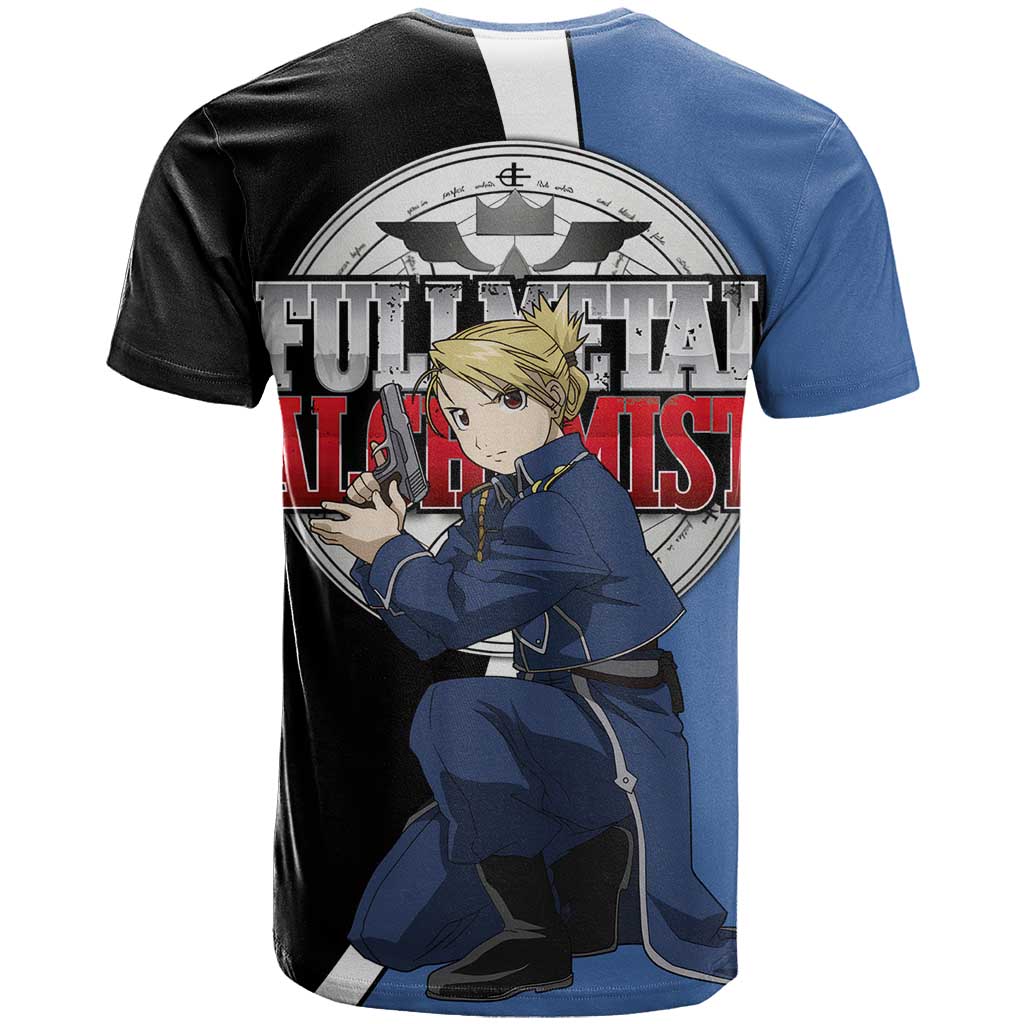 Hawkeye Riza - Fullmetal Alchemist T Shirt Anime Style - The Mazicc