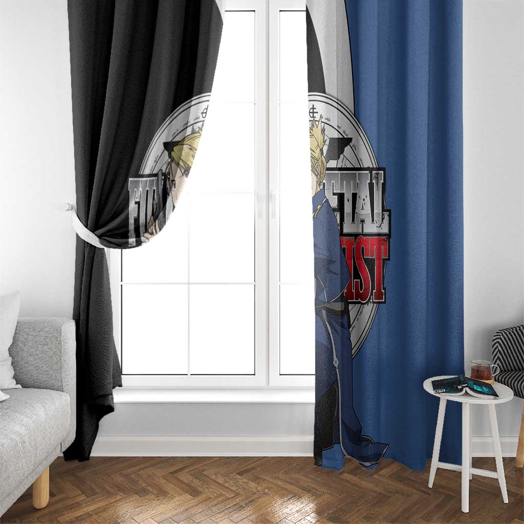 Hawkeye Riza - Fullmetal Alchemist Window Curtain Anime Style - The Mazicc