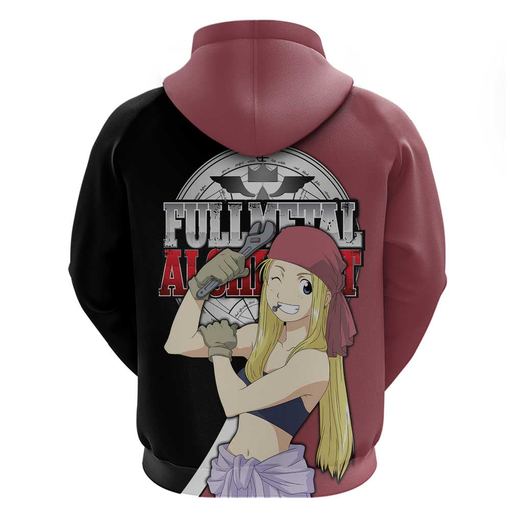 Rockbell Winry - Fullmetal Alchemist Hoodie Anime Style - The Mazicc