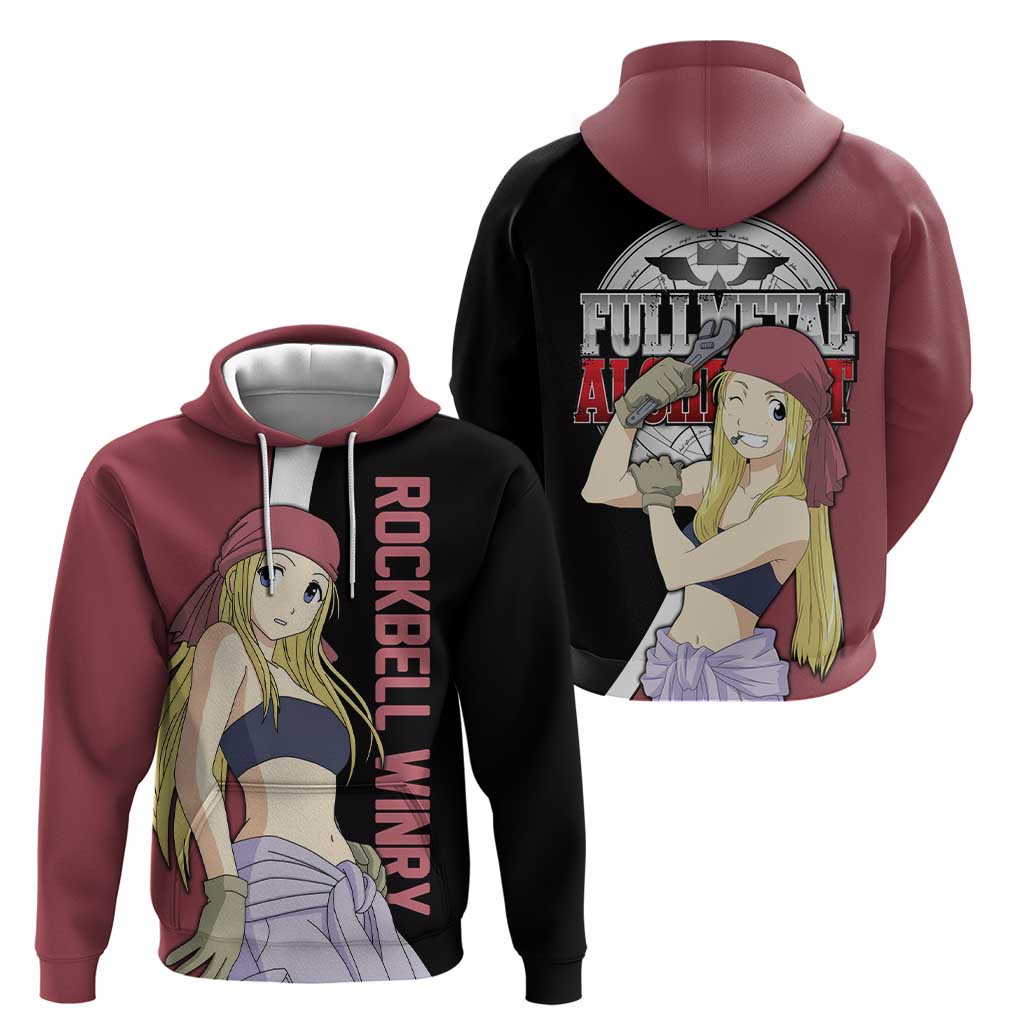 Rockbell Winry - Fullmetal Alchemist Hoodie Anime Style - The Mazicc