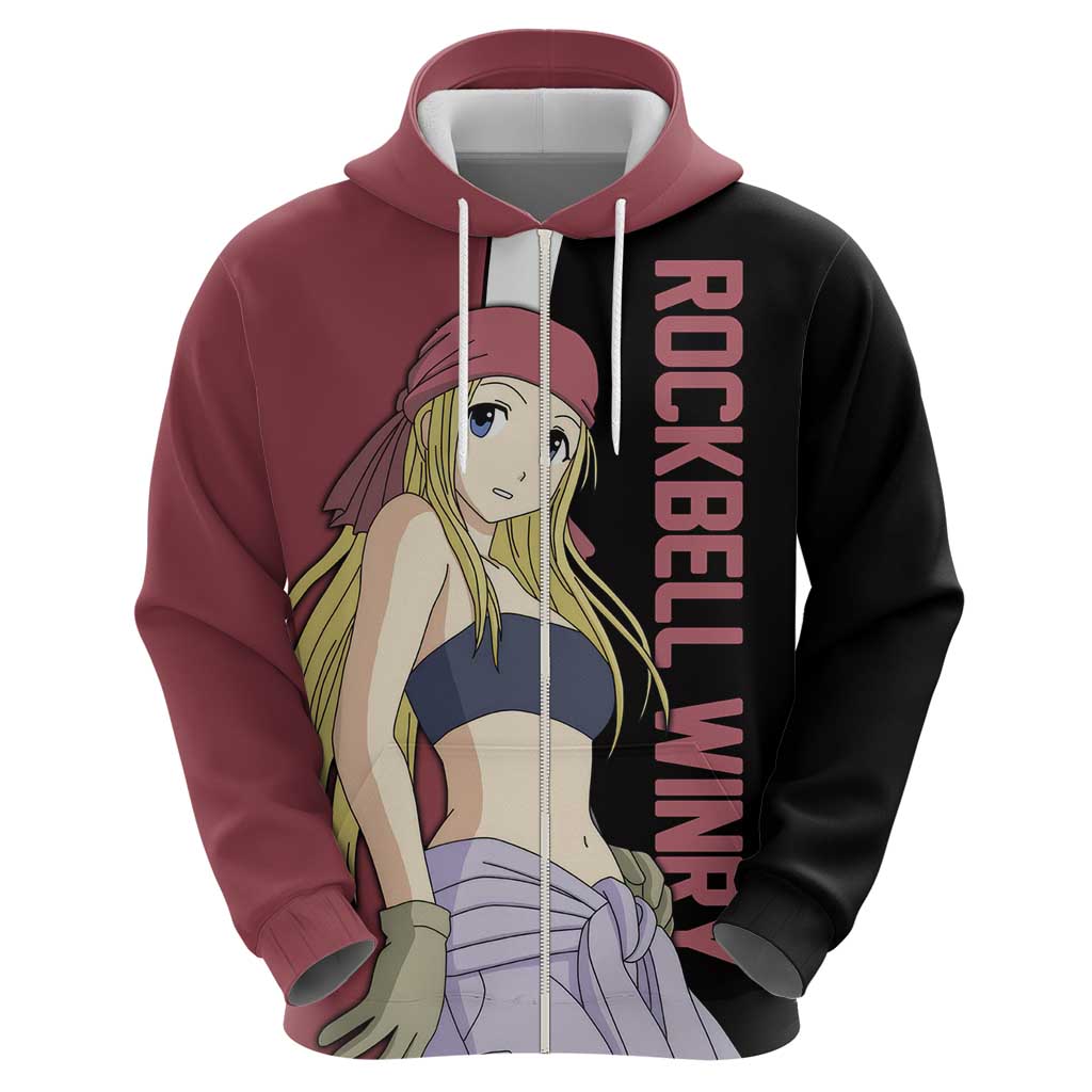 Rockbell Winry - Fullmetal Alchemist Hoodie Anime Style - The Mazicc