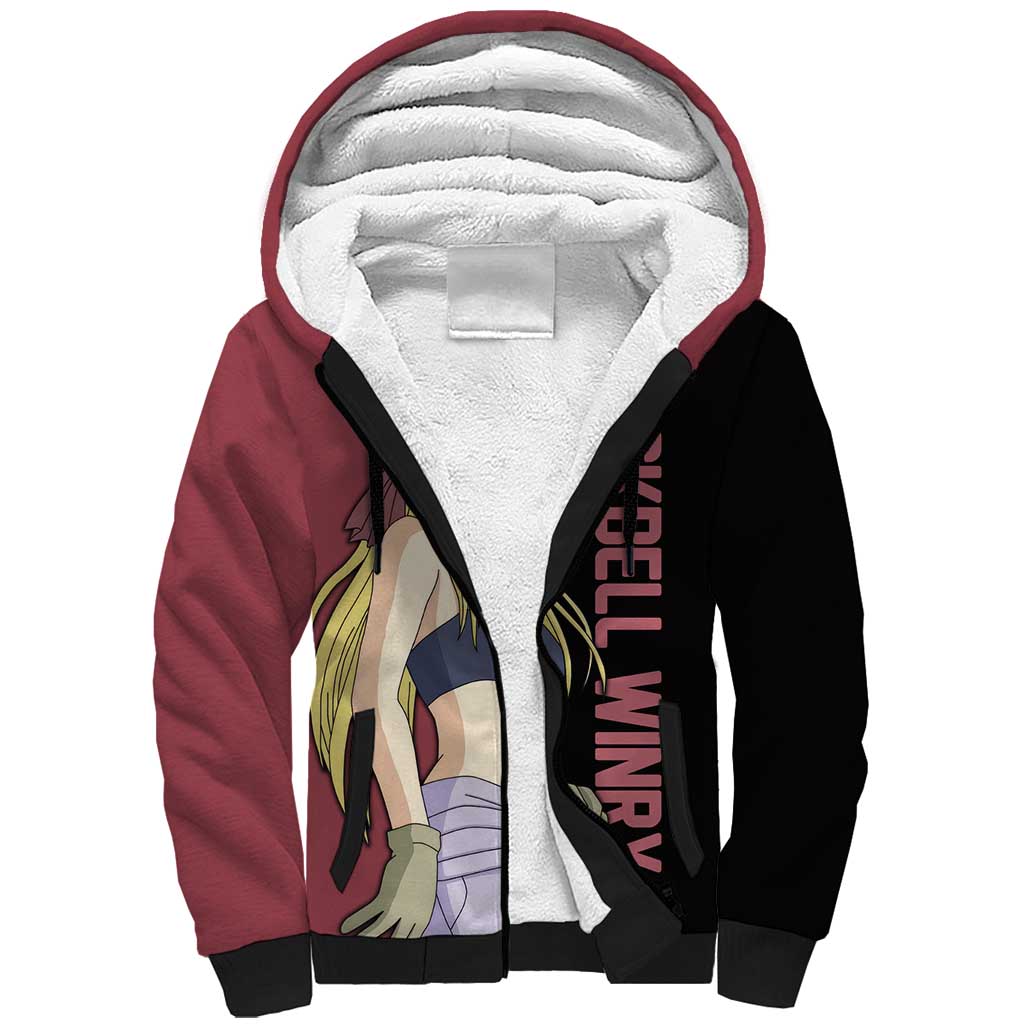 Rockbell Winry - Fullmetal Alchemist Sherpa Hoodie Anime Style - The Mazicc