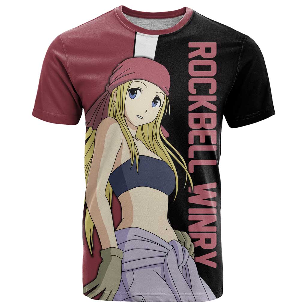 Rockbell Winry - Fullmetal Alchemist T Shirt Anime Style - The Mazicc