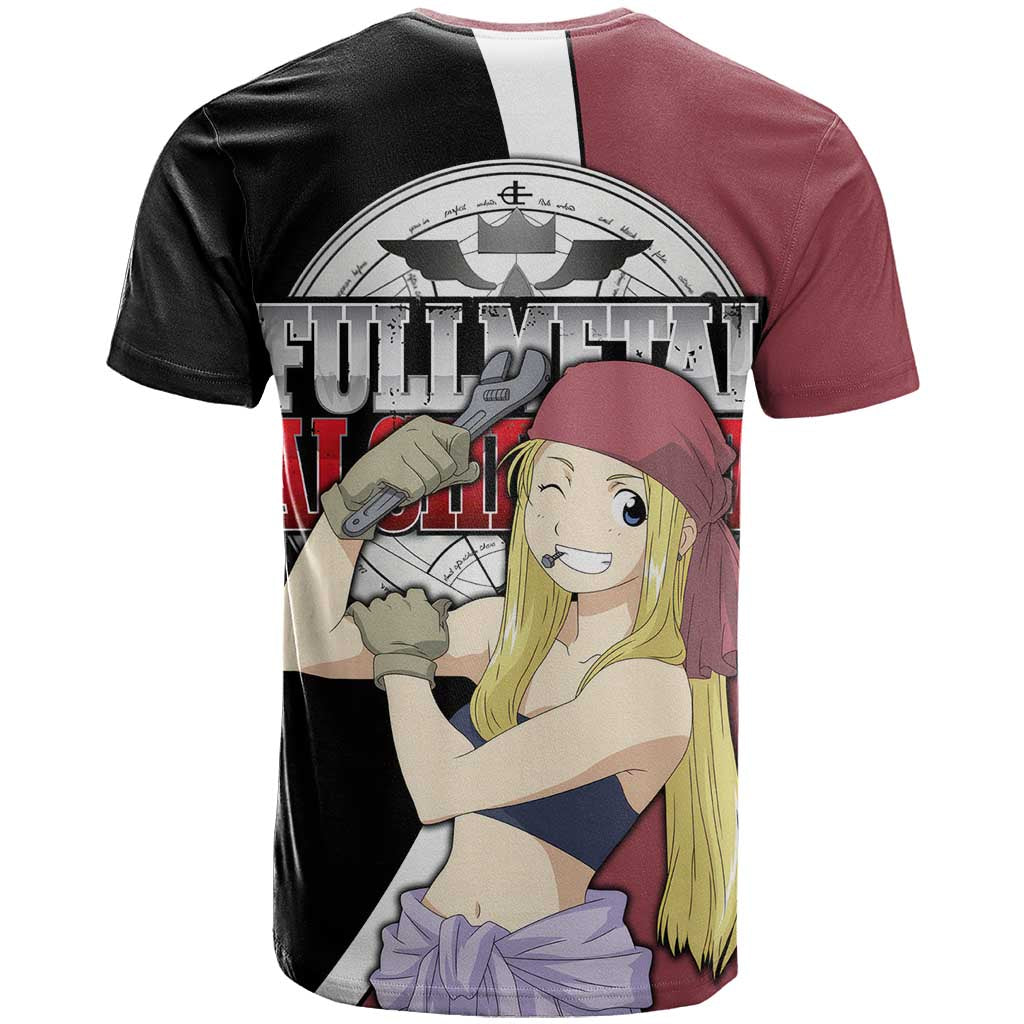 Rockbell Winry - Fullmetal Alchemist T Shirt Anime Style - The Mazicc