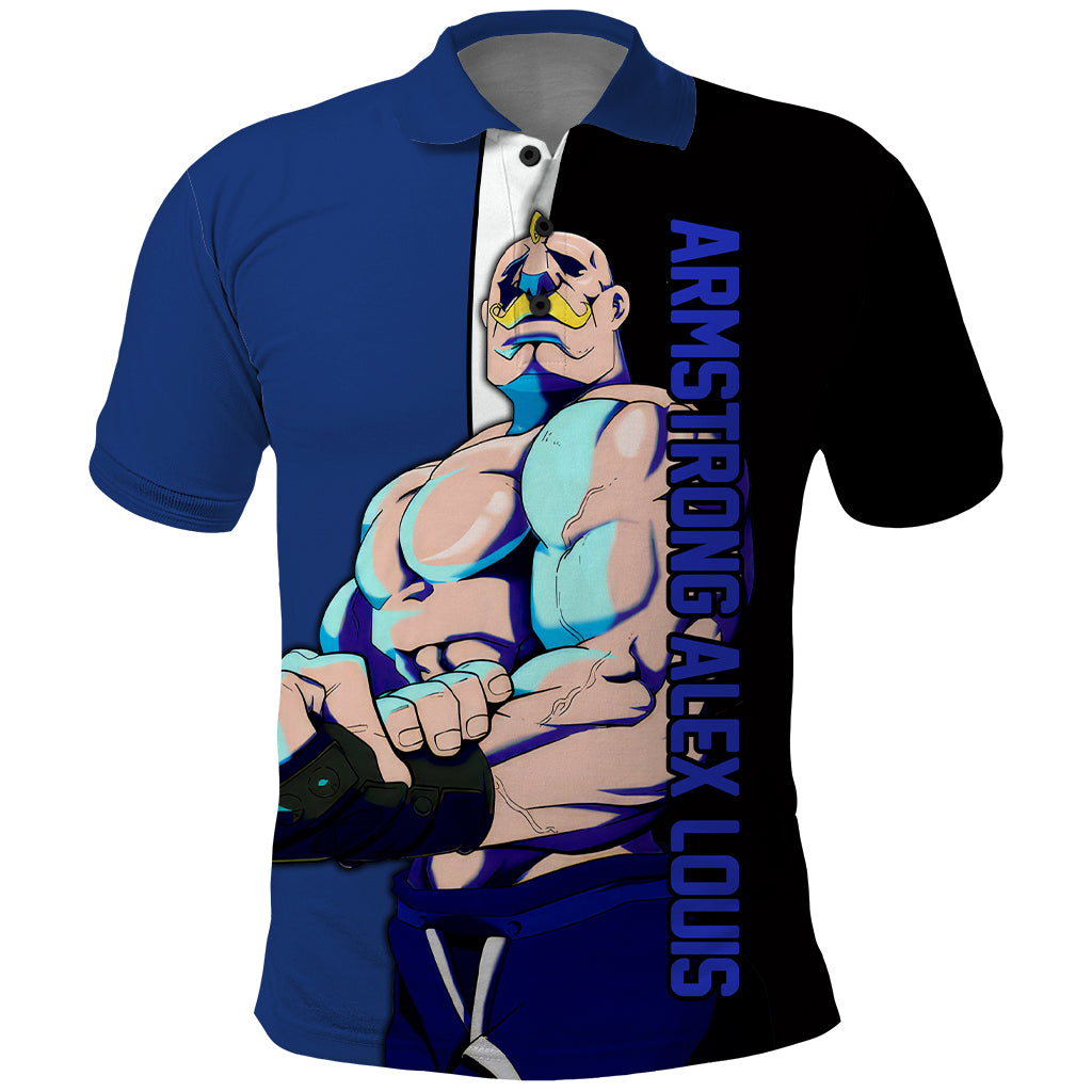 Armstrong Alex Louis - Fullmetal Alchemist Polo Shirt Anime Style