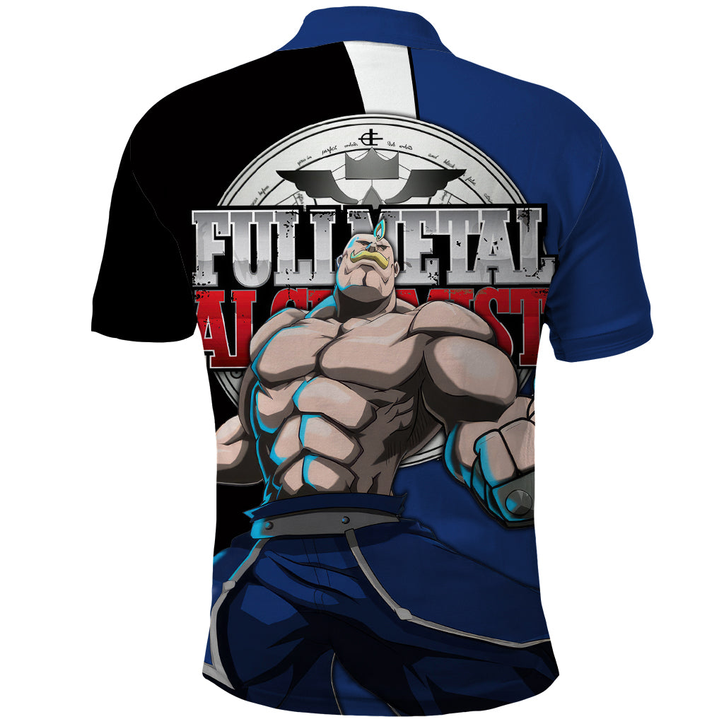 Armstrong Alex Louis - Fullmetal Alchemist Polo Shirt Anime Style
