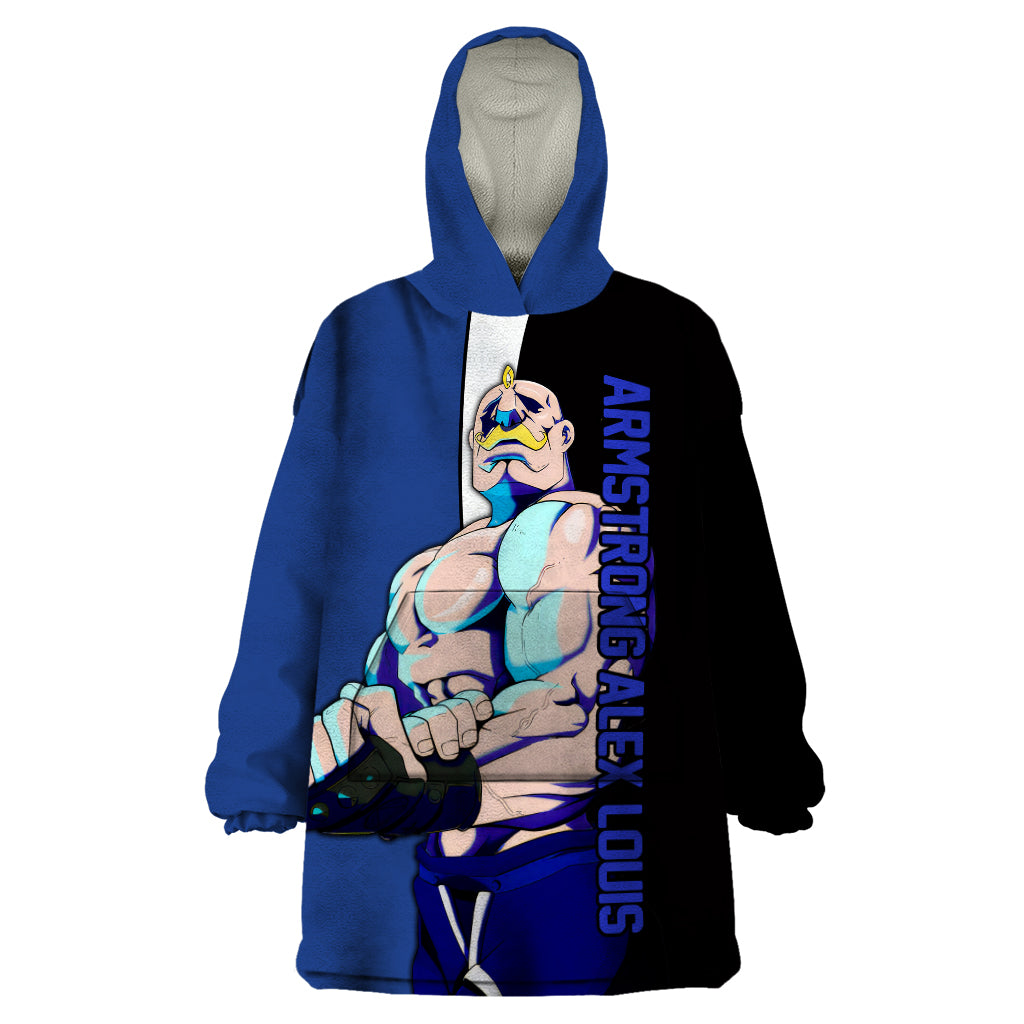 Armstrong Alex Louis - Fullmetal Alchemist Wearable Blanket Hoodie Anime Style