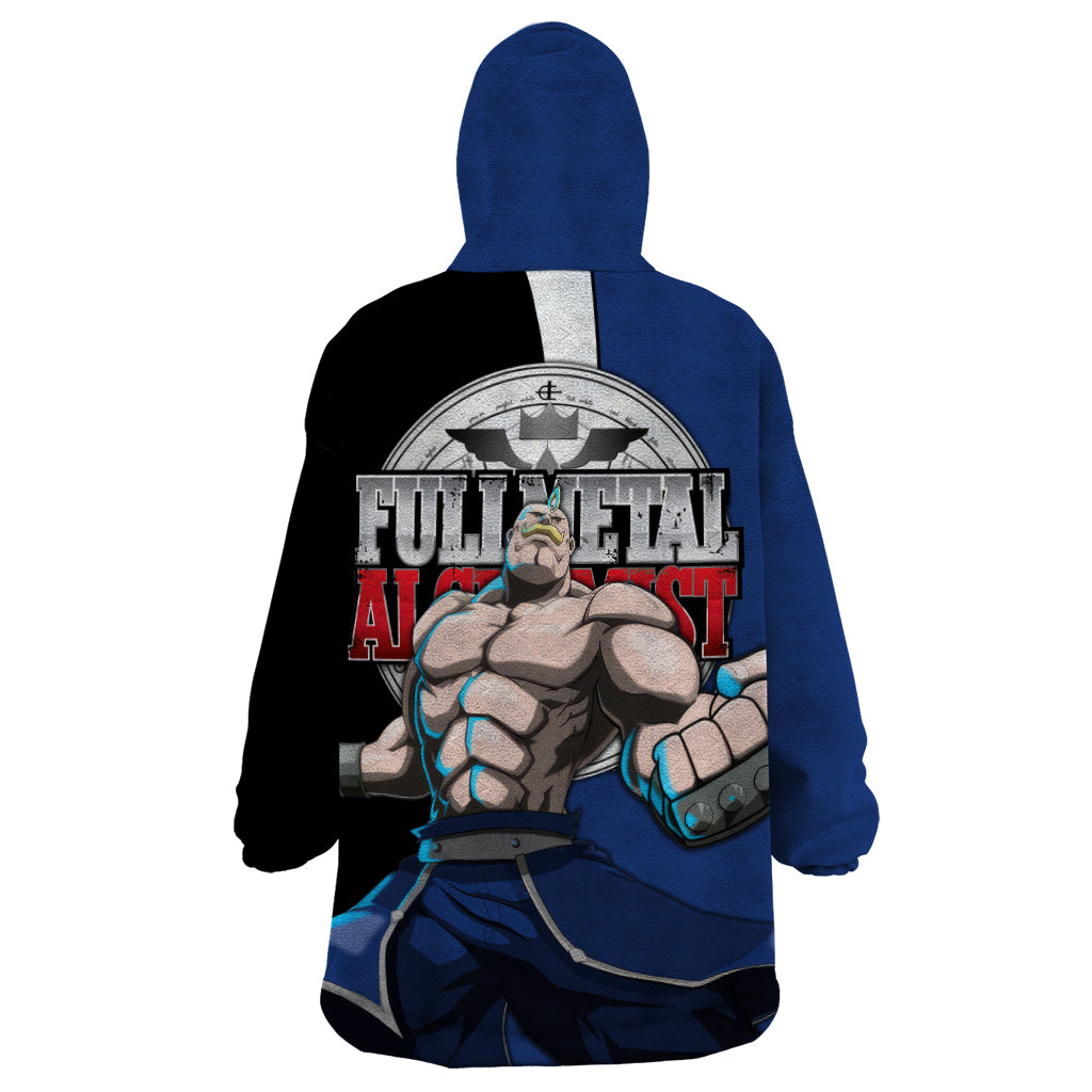 Armstrong Alex Louis - Fullmetal Alchemist Wearable Blanket Hoodie Anime Style
