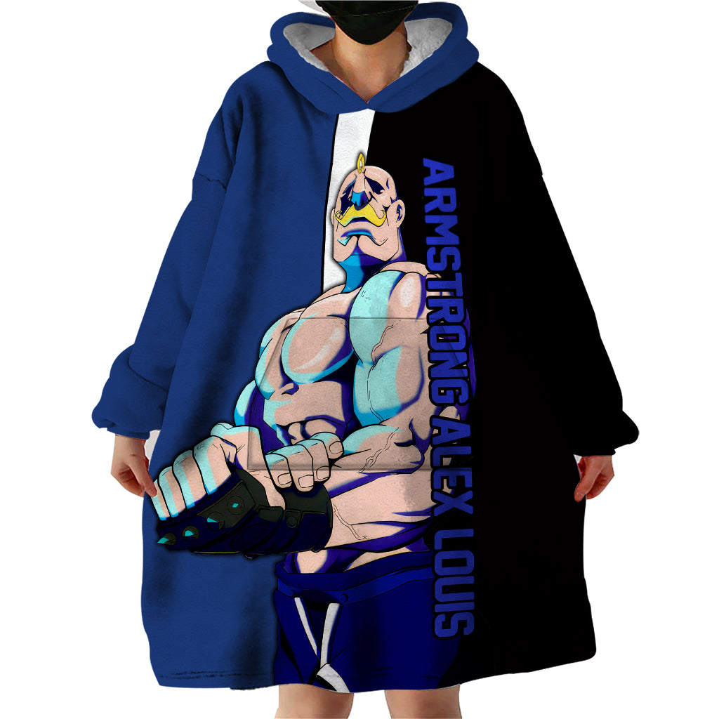 Armstrong Alex Louis - Fullmetal Alchemist Wearable Blanket Hoodie Anime Style