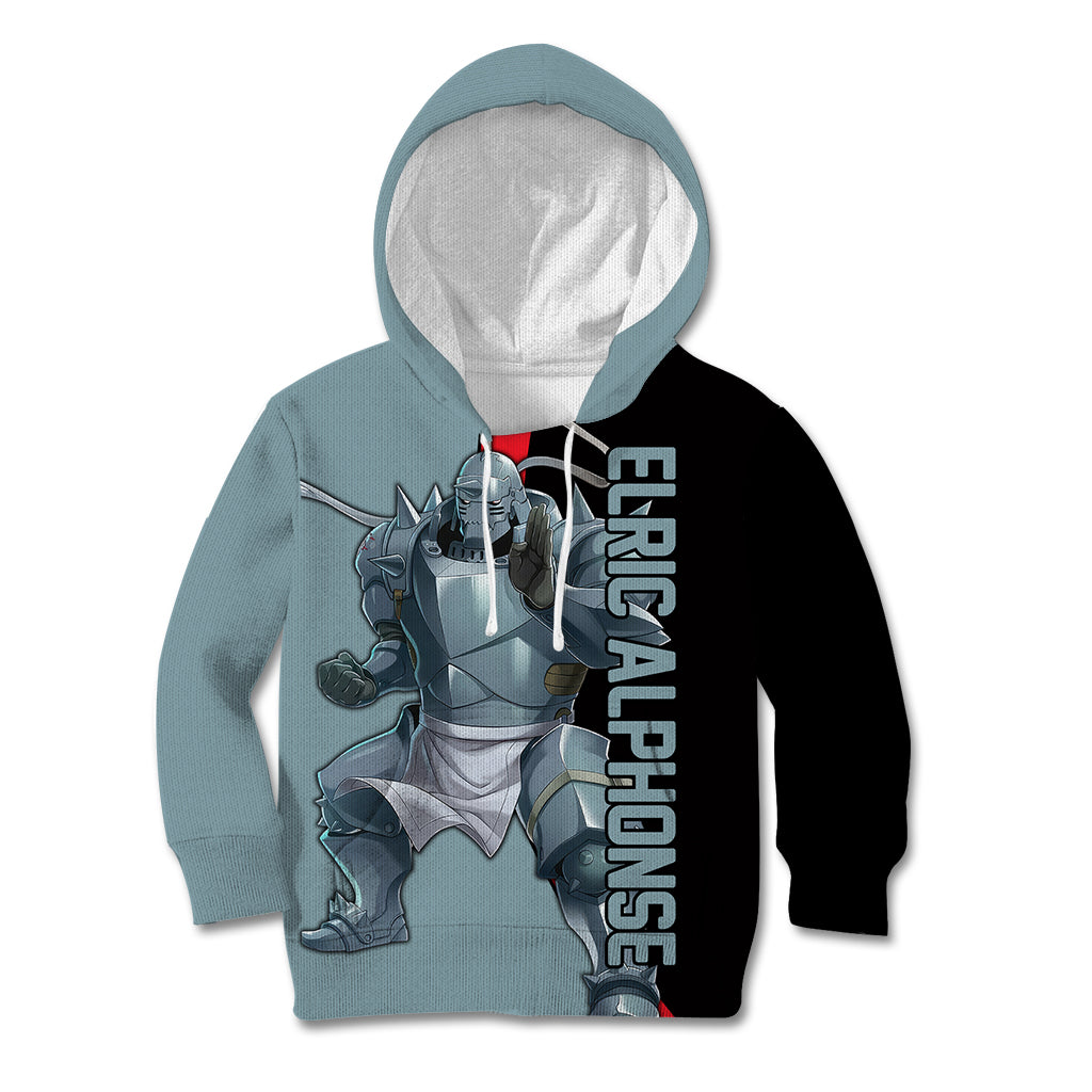 Elric Alphonse - Fullmetal Alchemist Kid Hoodie Anime Style
