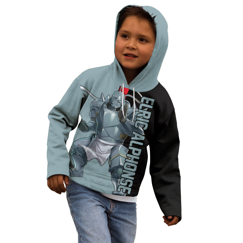 Elric Alphonse - Fullmetal Alchemist Kid Hoodie Anime Style