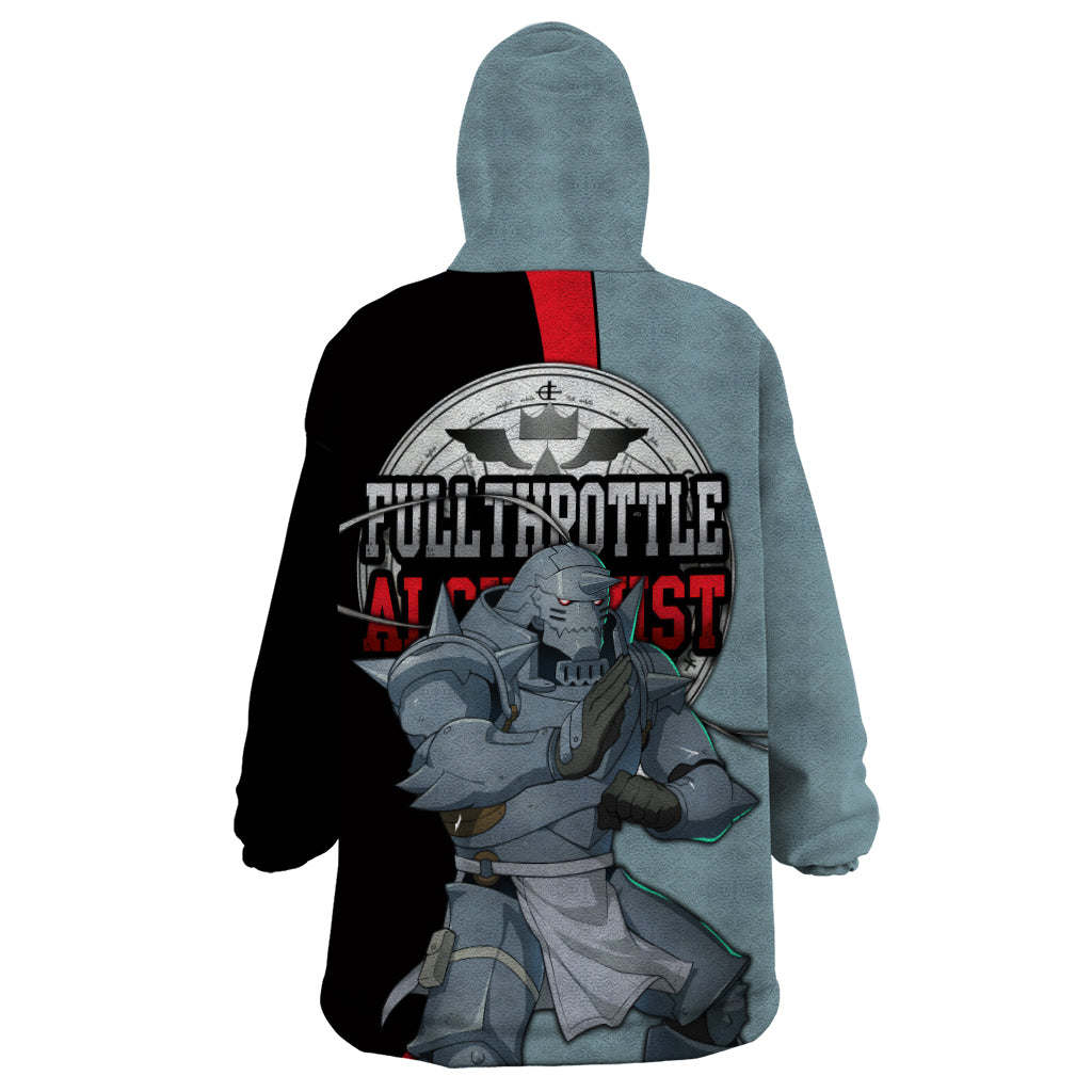 Elric Alphonse - Fullmetal Alchemist Wearable Blanket Hoodie Anime Style