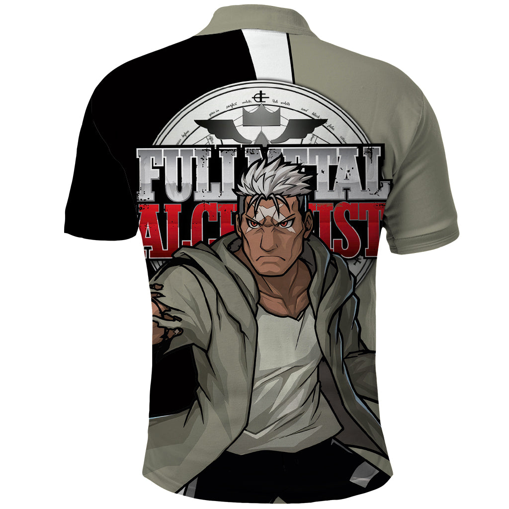 Scar - Fullmetal Alchemist Polo Shirt Manga Style